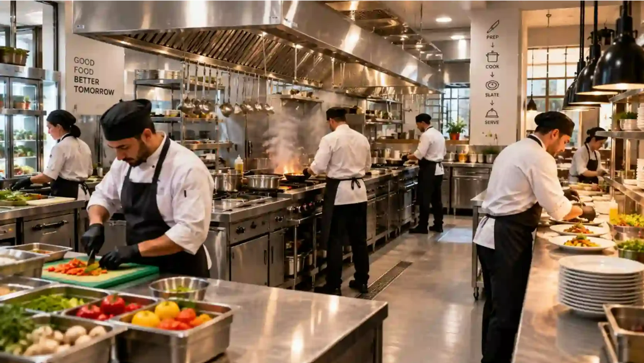 المطابخ المركزية وفريق الطهاة بشركة الشادن